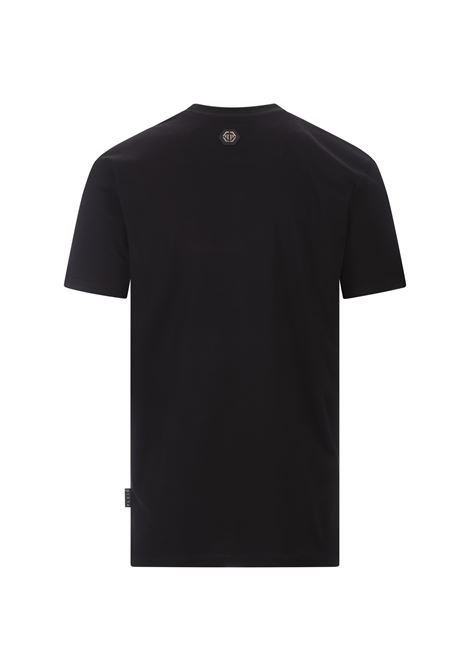 PHILIPP PLEIN T-Shirt Round Neck SS Stones Nera - PHILIPP PLEIN