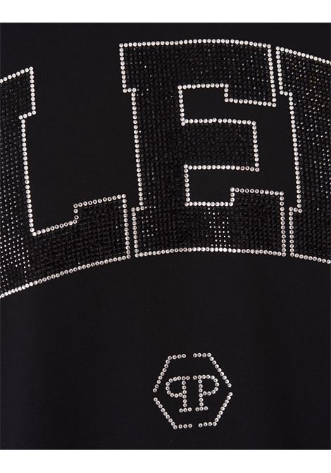 PHILIPP PLEIN T-Shirt Round Neck SS Stones Nera - PHILIPP PLEIN