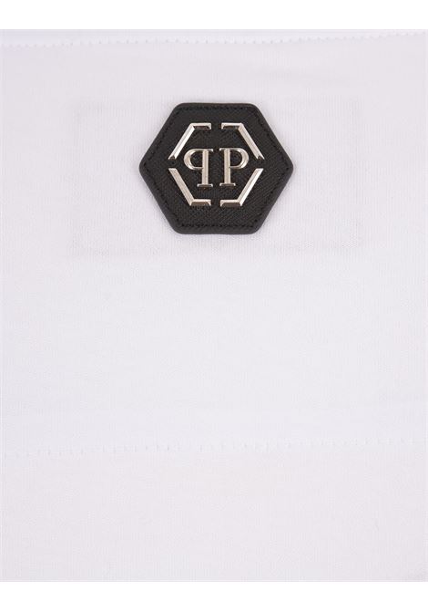 PHILIPP PLEIN T-Shirt Round Neck SS Tattoo Bianca - PHILIPP PLEIN