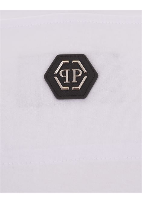PHILIPP PLEIN T-Shirt Round Neck SS Tattoo Bianca - PHILIPP PLEIN