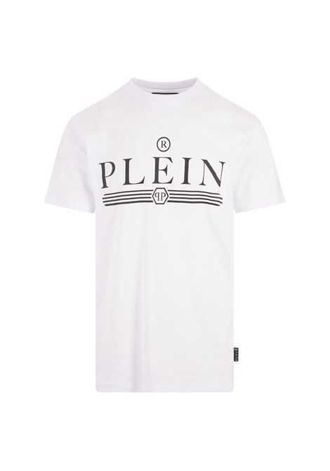 PHILIPP PLEIN T-Shirt Round Neck SS Tattoo Bianca - PHILIPP PLEIN