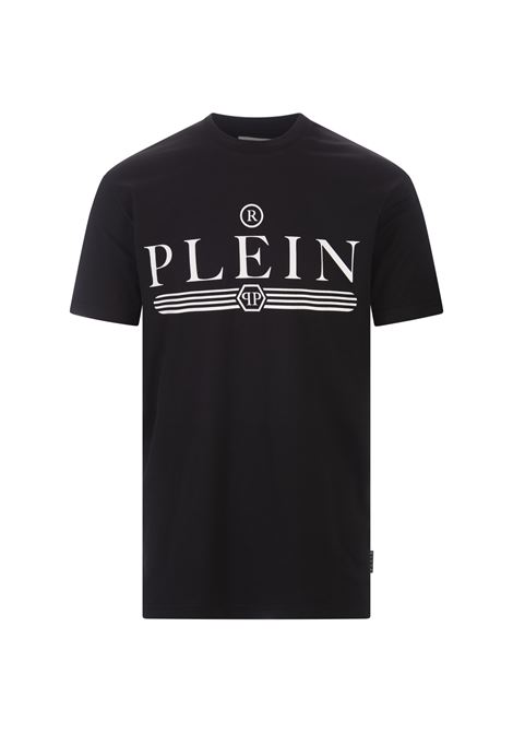 PHILIPP PLEIN T-Shirt Round Neck SS Tattoo Nera - PHILIPP PLEIN