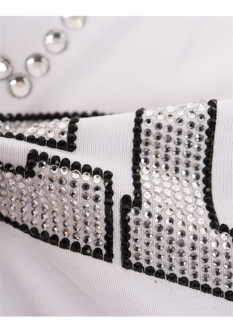 PHILIPP PLEIN T-Shirt Sexy Pure Heart Bianca - PHILIPP PLEIN