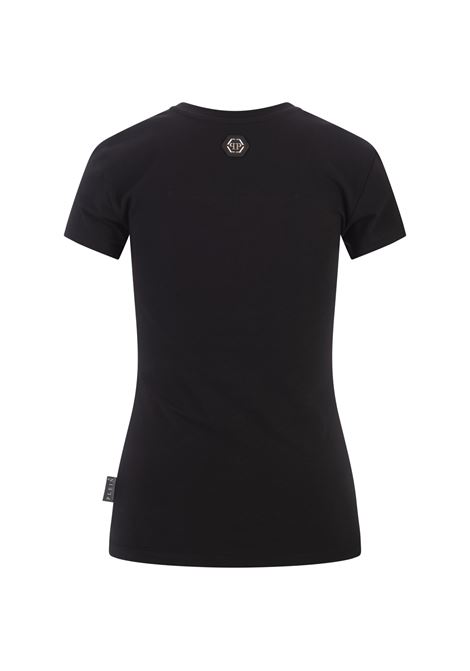 PHILIPP PLEIN T-Shirt Sexy Pure Heart Nera - PHILIPP PLEIN