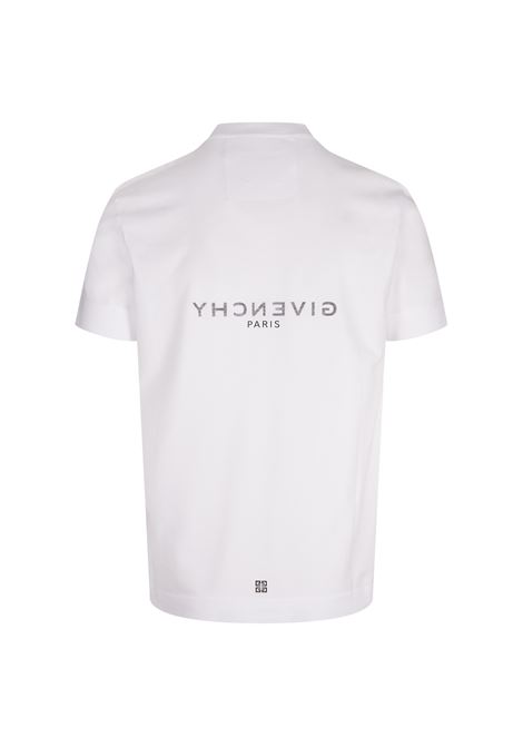 GIVENCHY T-Shirt Slim Fit GIVENCHY Reverse Bianca - GIVENCHY