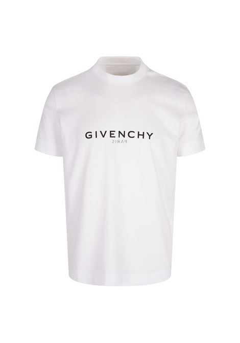 GIVENCHY T-Shirt Slim Fit GIVENCHY Reverse Bianca - GIVENCHY