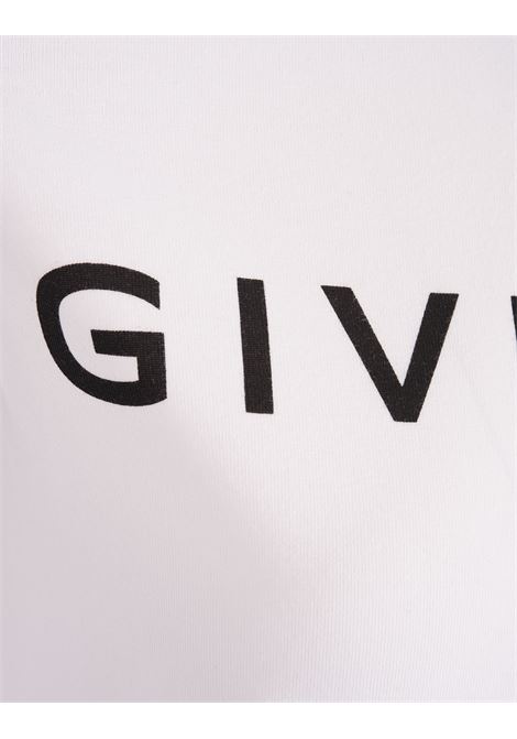 GIVENCHY T-Shirt Slim GIVENCHY Archetype In Cotone Bianco/Nero - GIVENCHY