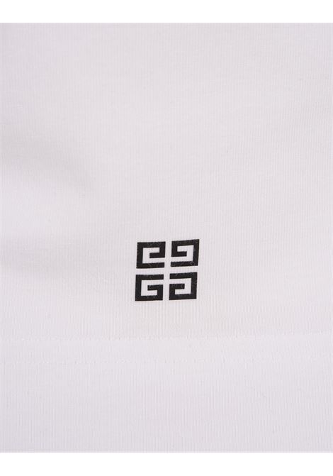 GIVENCHY T-Shirt Slim GIVENCHY Archetype In Cotone Bianco/Nero - GIVENCHY