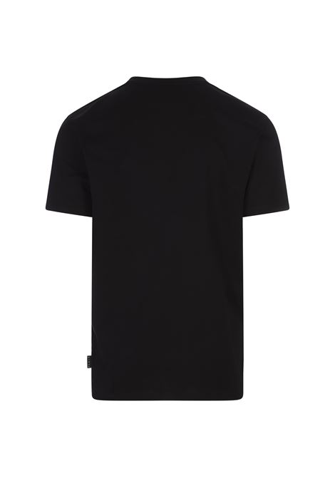 PHILIPP PLEIN T-Shirt V-Neck SS Gothic Plein Nera - PHILIPP PLEIN