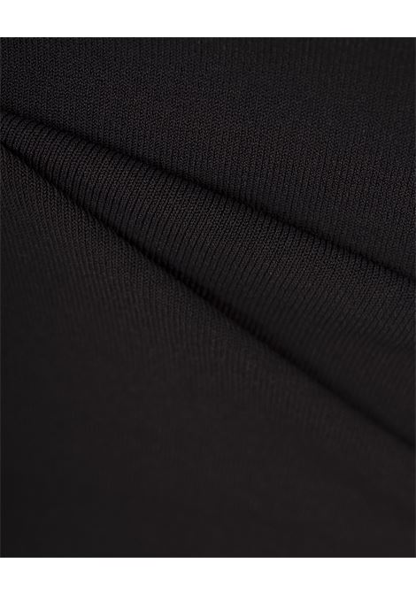 ALEXANDER MCQUEEN Top A Spalle Scoperte In Maglia Nera - ALEXANDER MCQUEEN