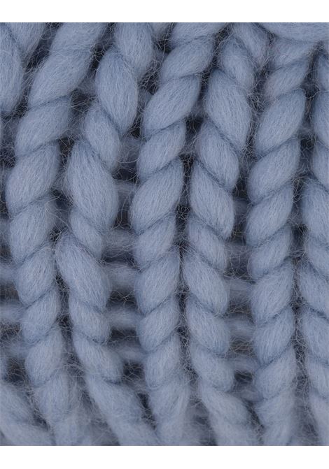 HOPE MACAULAY Top Bralette In Maglia Chunky Azzurro Cielo - HOPE MACAULAY
