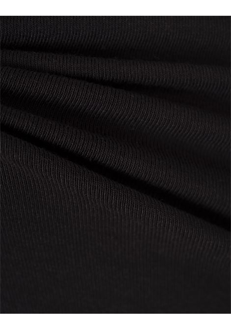 PALM ANGELS Top Crop Nero Con Monogrmma PA A Contrasto - PALM ANGELS