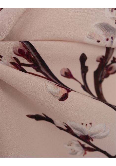 ALEXANDER MCQUEEN Top Fiori In Rosa - ALEXANDER MCQUEEN