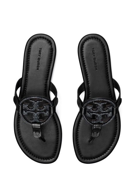 TORY BURCH Sandali Miller Neri Con Pavé - TORY BURCH