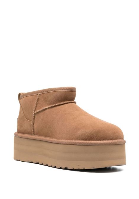 UGG Stivali Con Plateau Classic Ultra Chestnut - UGG