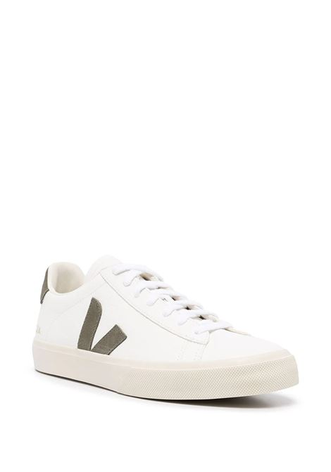 VEJA Sneakers Campo Chromefree In White Kaki - VEJA