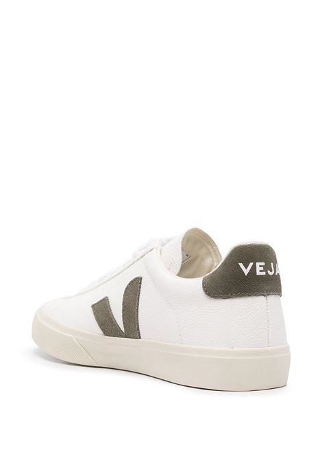 VEJA Sneakers Campo Chromefree In White Kaki - VEJA