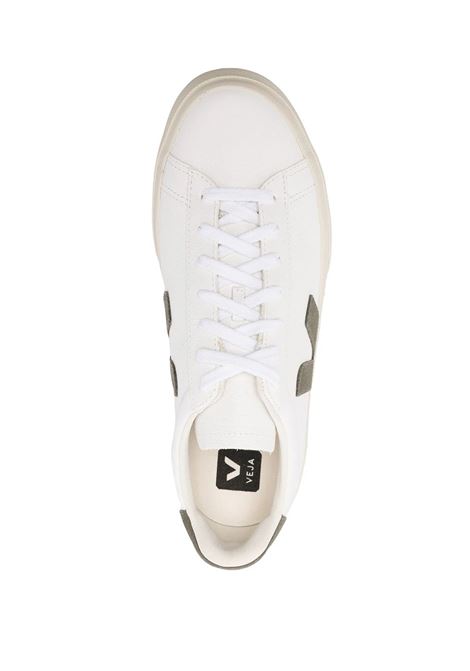 VEJA Sneakers Campo Chromefree In White Kaki - VEJA