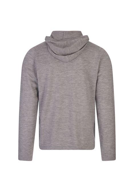 VINCE Felpa Grigia In Lana E Cashmere - VINCE