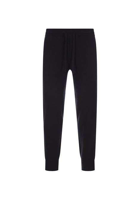 VINCE Joggers Slim Fit In Maglia Blu Notte - VINCE