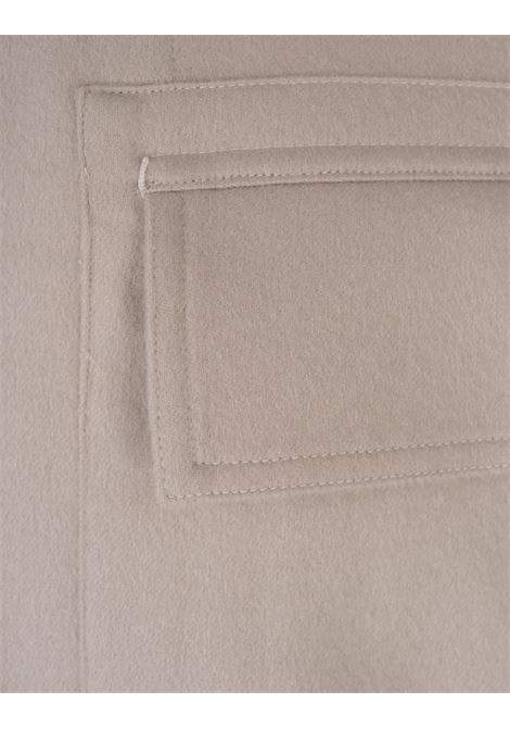 ZEGNA Overshirt Alba In Oasi Cashmere Bianca - ZEGNA