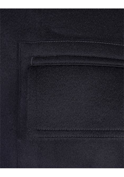 ZEGNA Overshirt Alba In Oasi Cashmere Blu - ZEGNA