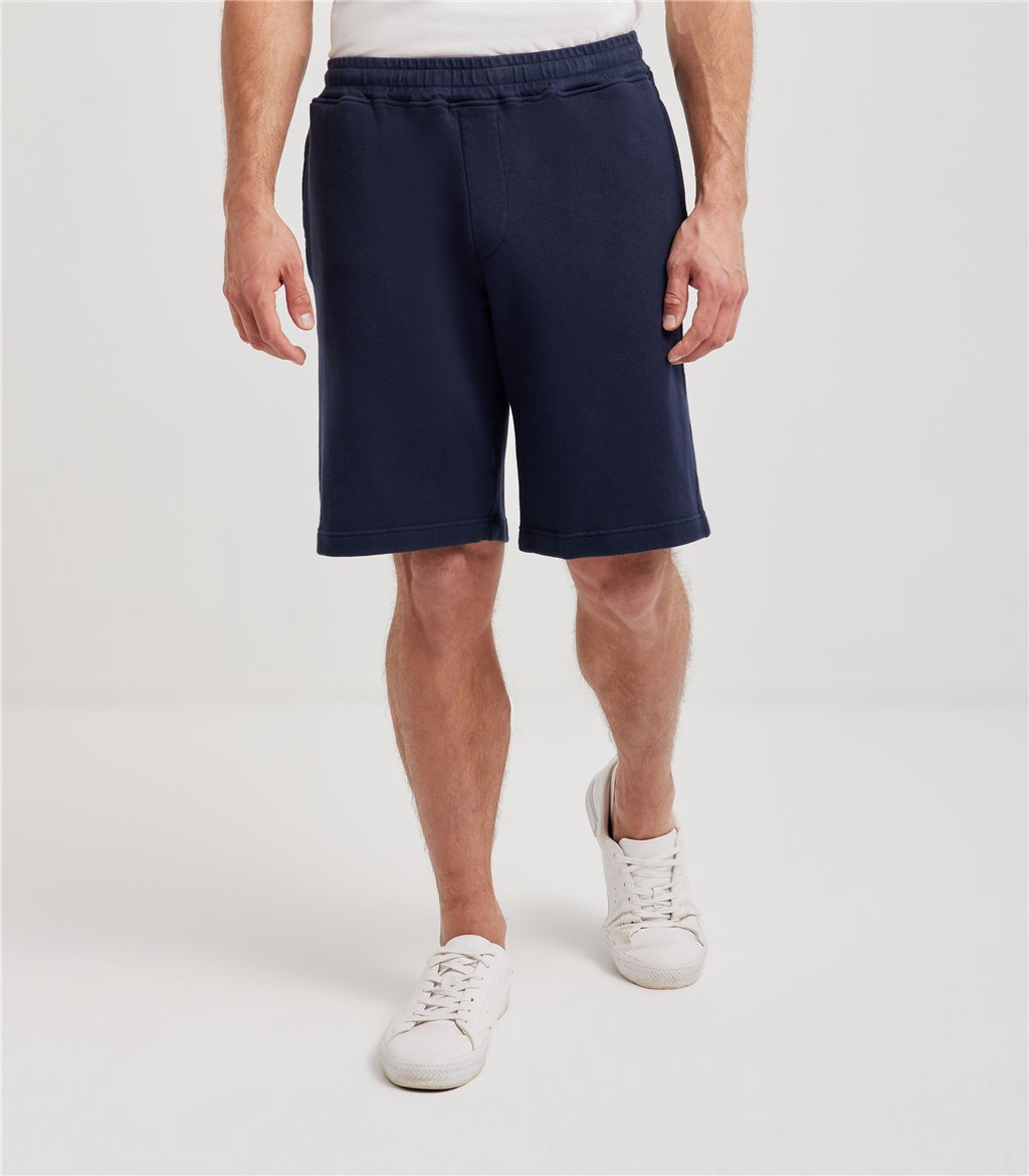 S.Moritz Bermuda da uomo in felpa blu navy | S.Moritz Sito Ufficiale