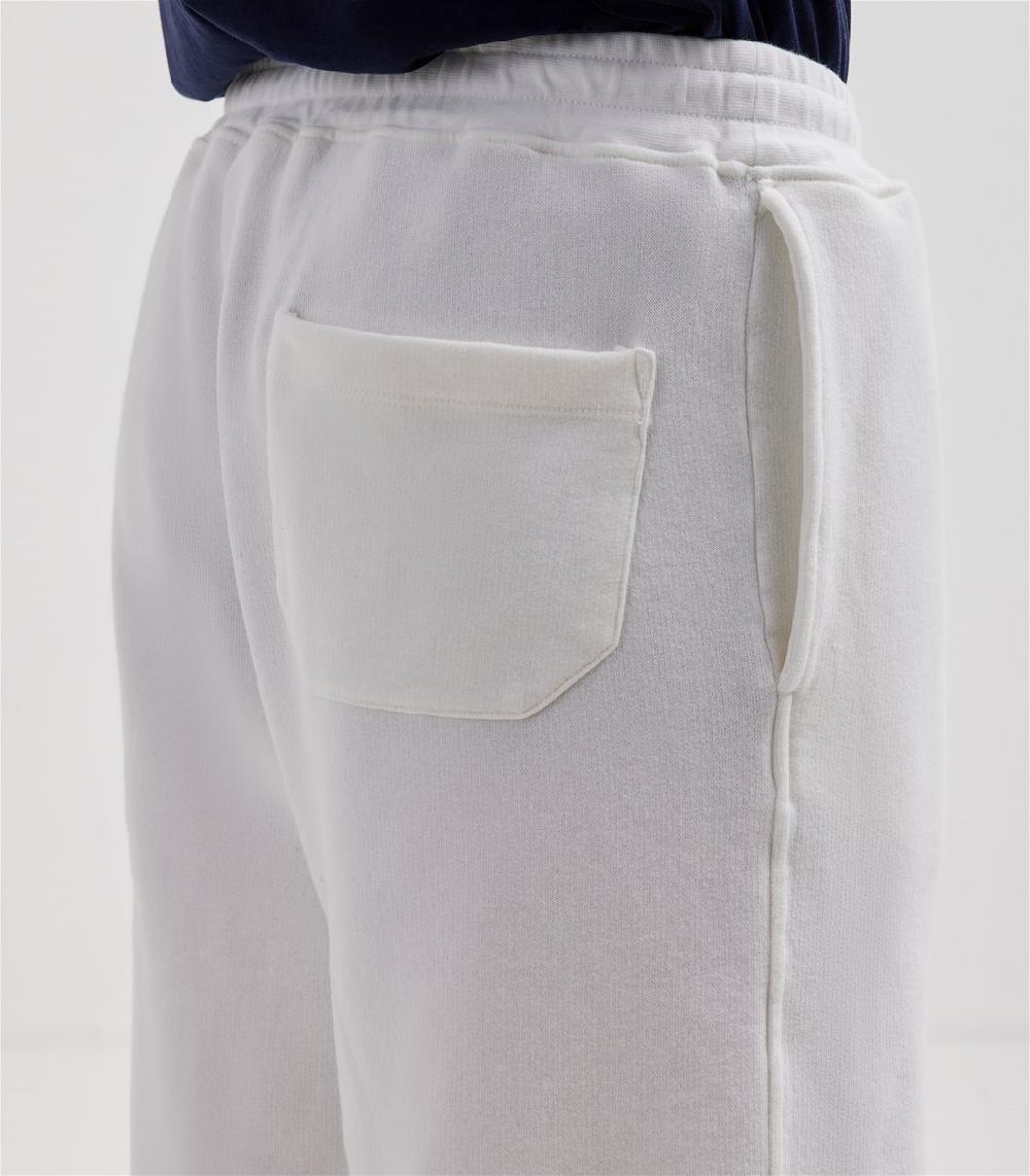 S.Moritz Bermuda Da Uomo In Felpa Off White | S.Moritz Sito Ufficiale