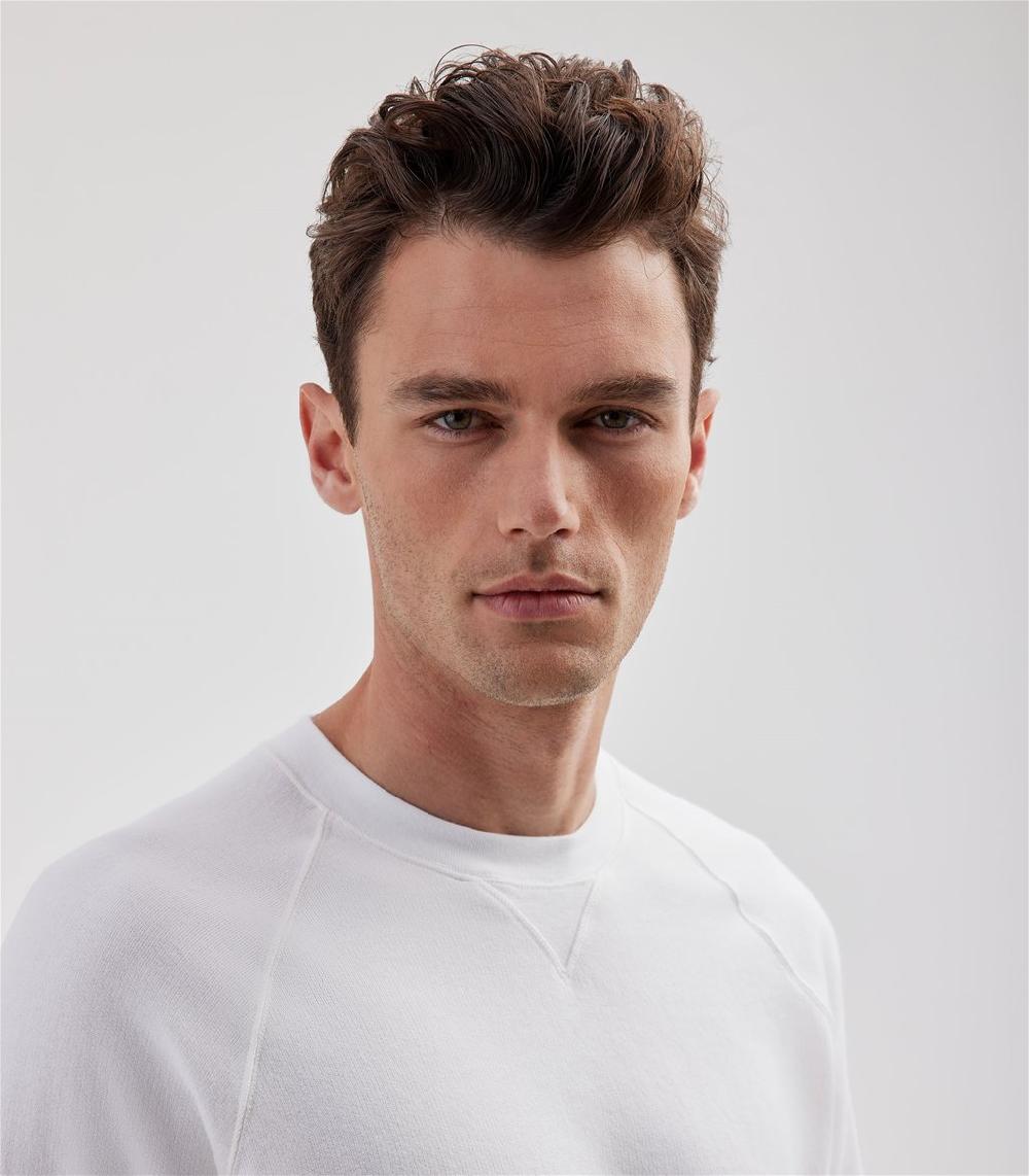 S.Moritz Felpa Raglan Da Uomo Off White | S.Moritz Sito Ufficiale