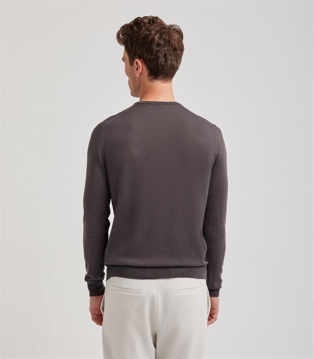 S.Moritz Maglia Girocollo Da Uomo Royal Merino | S.Moritz Sito Ufficiale