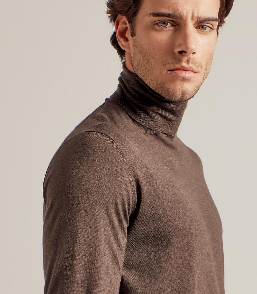 S.Moritz DOLCEVITA LANA SETA CASHMERE - CACAO