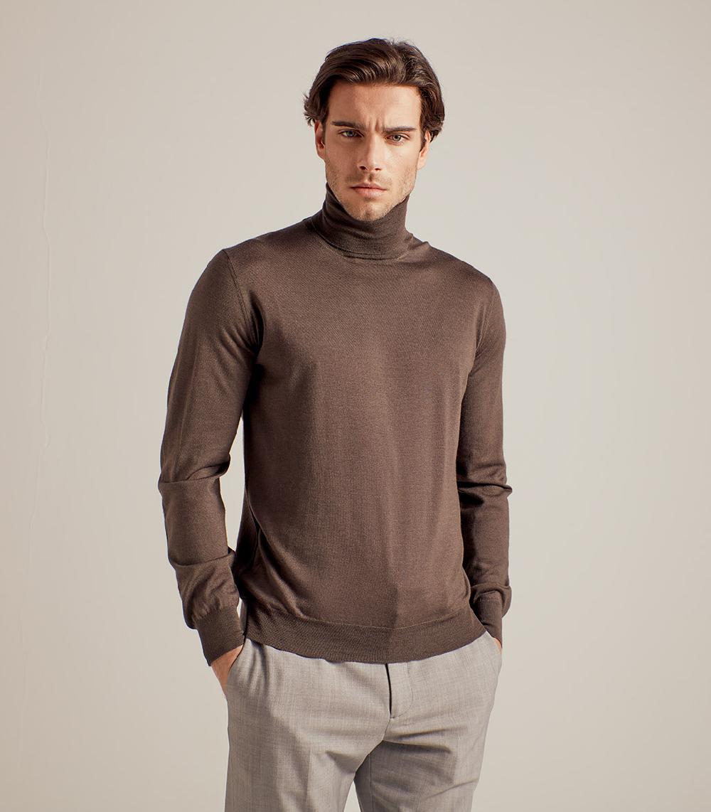 S.Moritz DOLCEVITA LANA SETA CASHMERE - CACAO