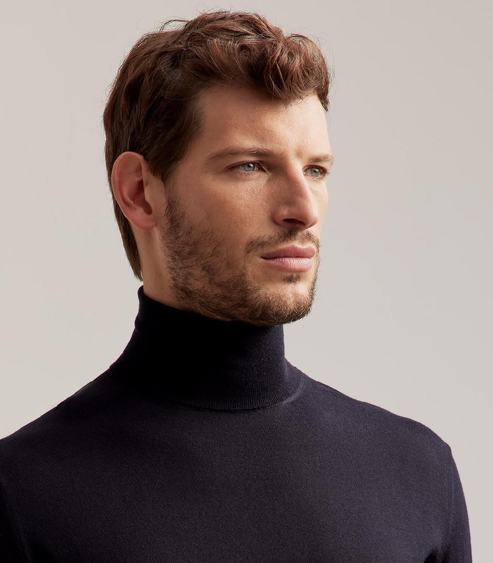 S.Moritz DOLCEVITA ROYAL MERINO - BLU NAVY