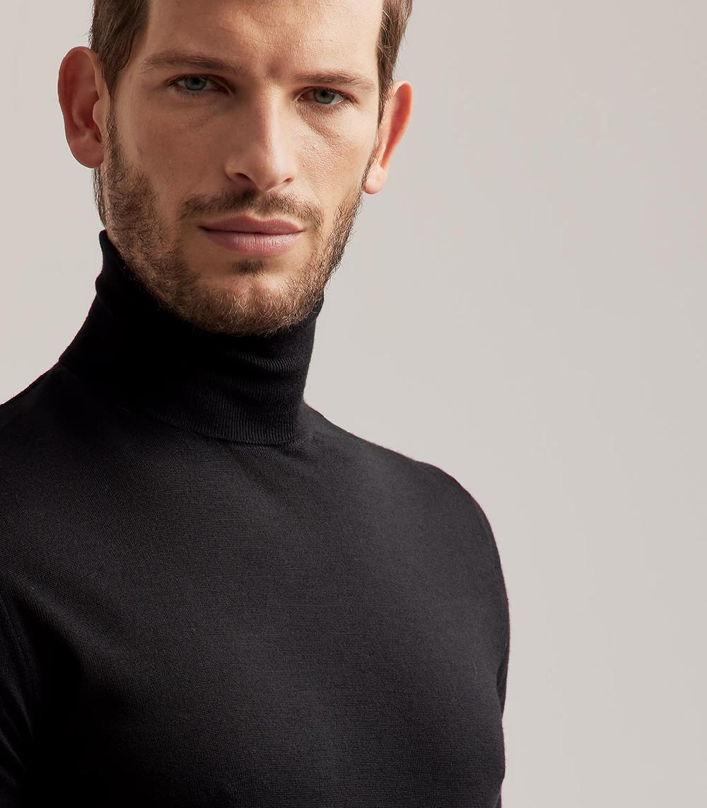 S.Moritz DOLCEVITA ROYAL MERINO - NERO