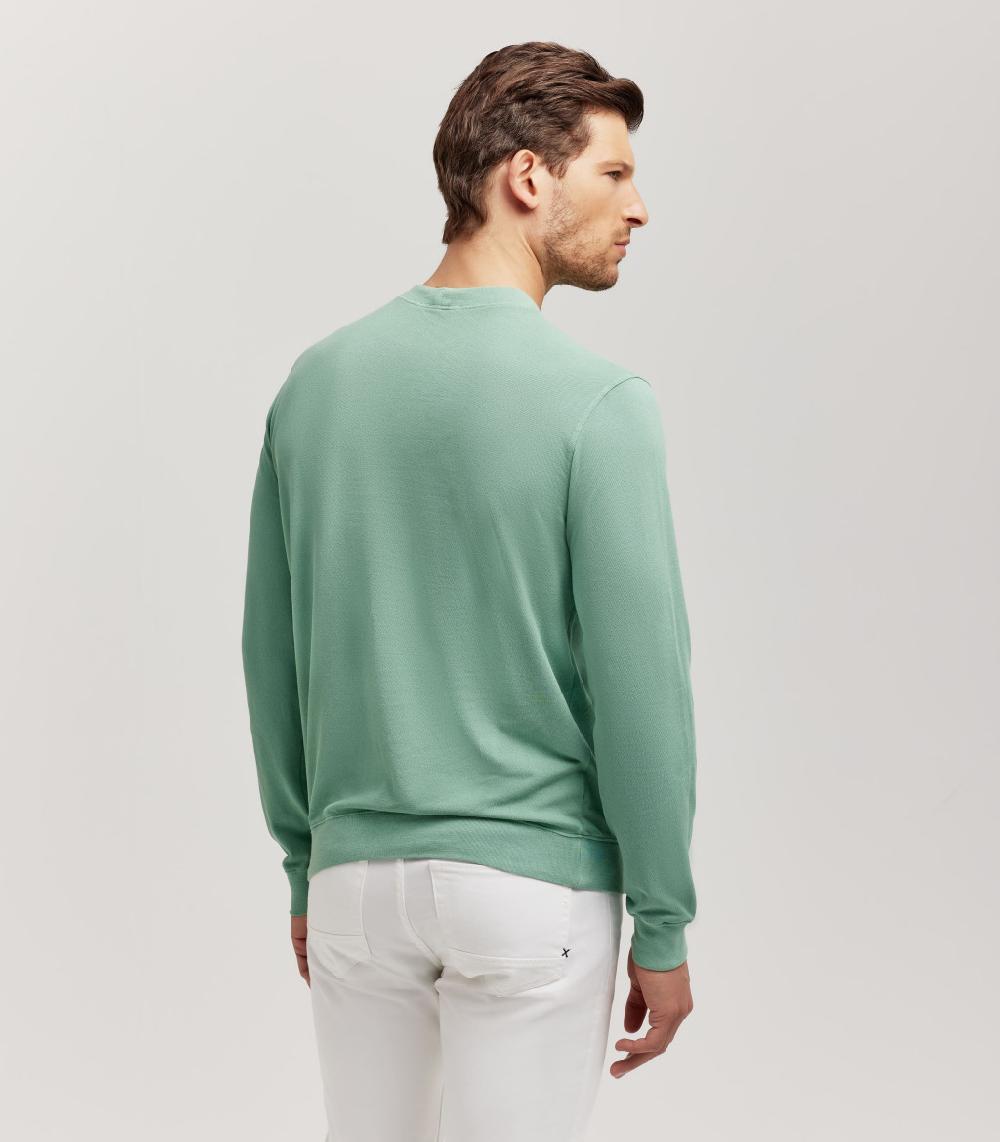 S.Moritz GIROCOLLO FELPA - COTONE PIQUET