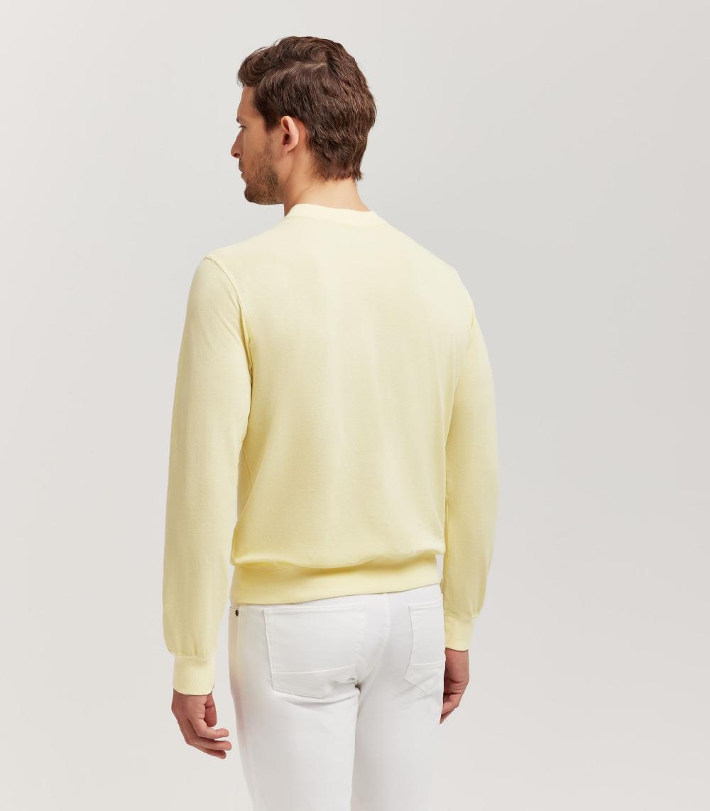 S.Moritz GIROCOLLO FELPA - COTONE PIQUET