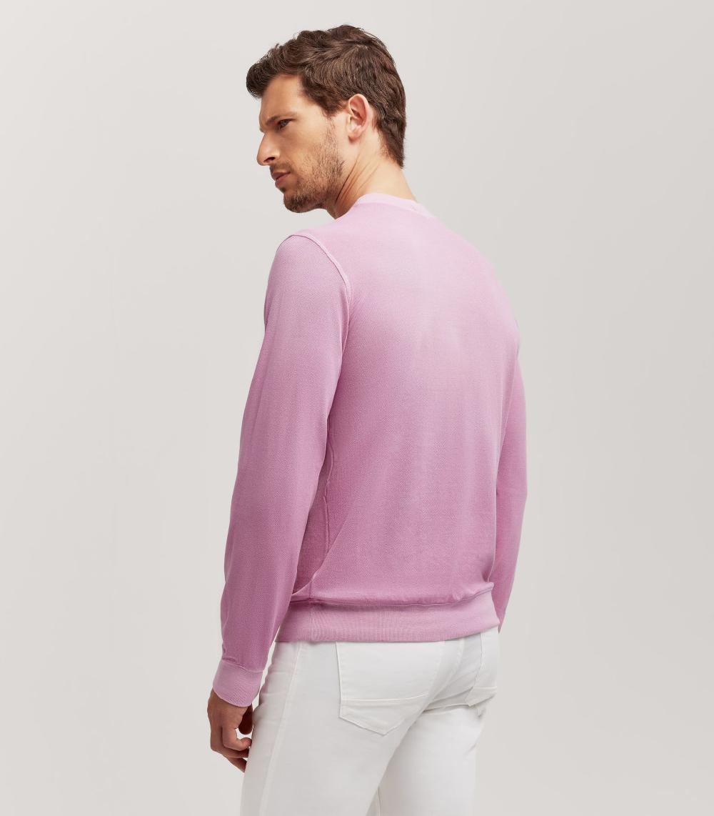 S.Moritz GIROCOLLO FELPA - COTONE PIQUET