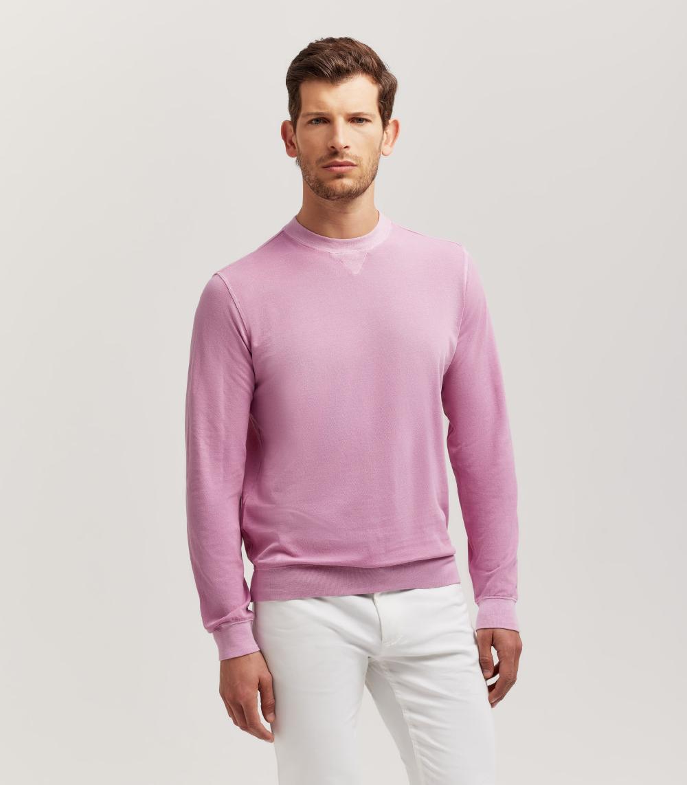 S.Moritz GIROCOLLO FELPA - COTONE PIQUET