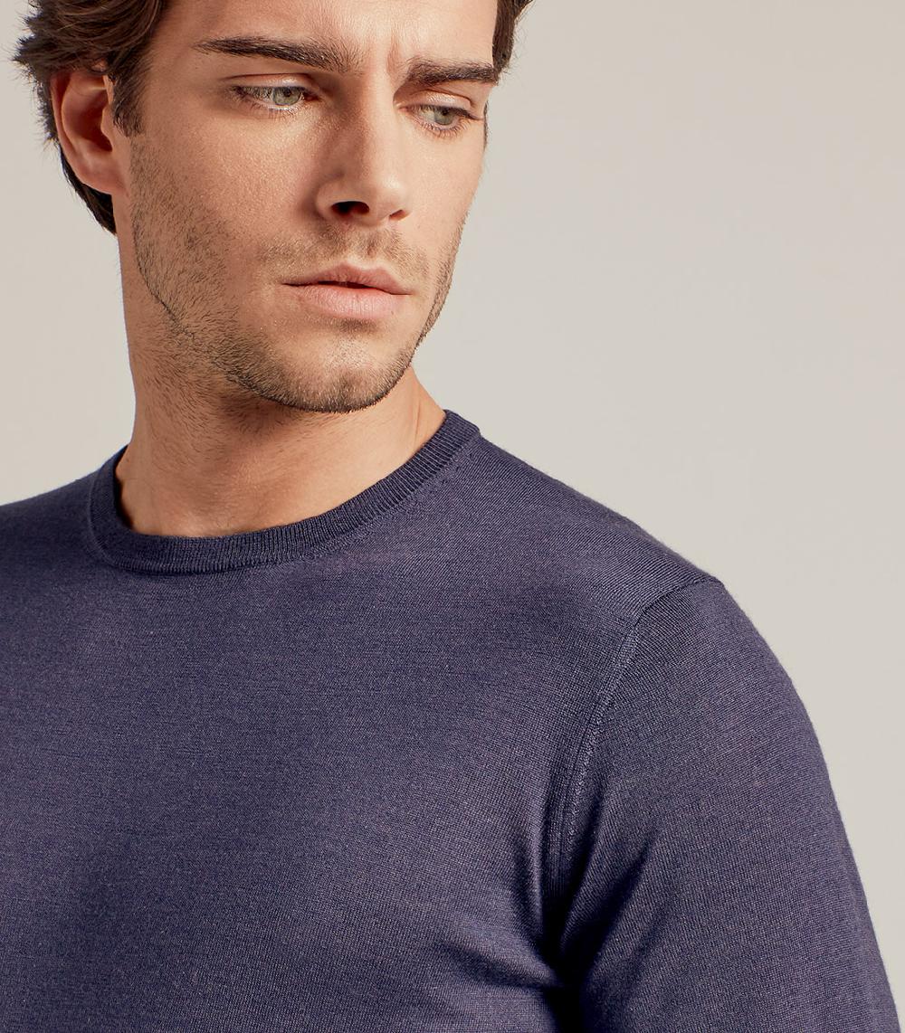 S.Moritz GIROCOLLO LANA SETA CASHMERE - AVIO