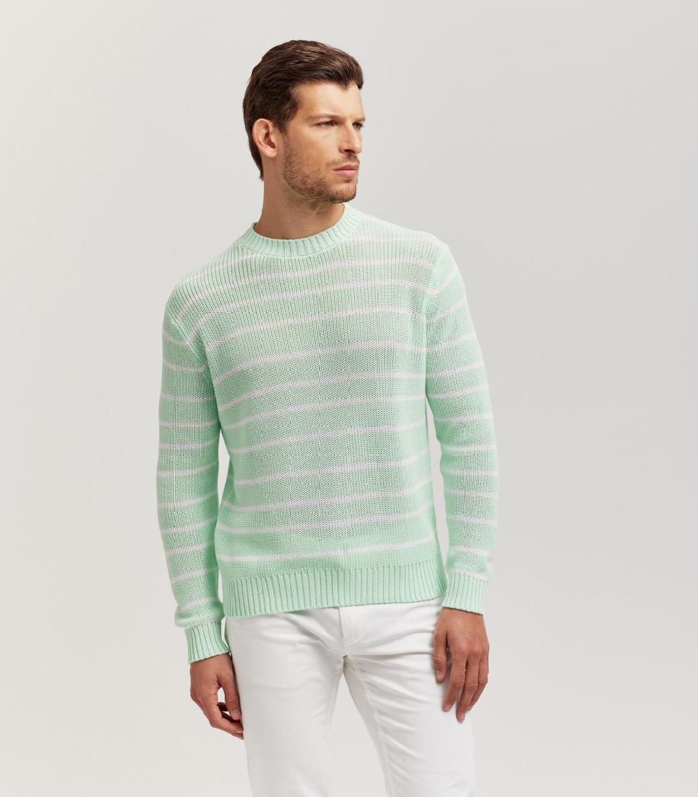 S.Moritz GIROCOLLO RIGHE - COTONE