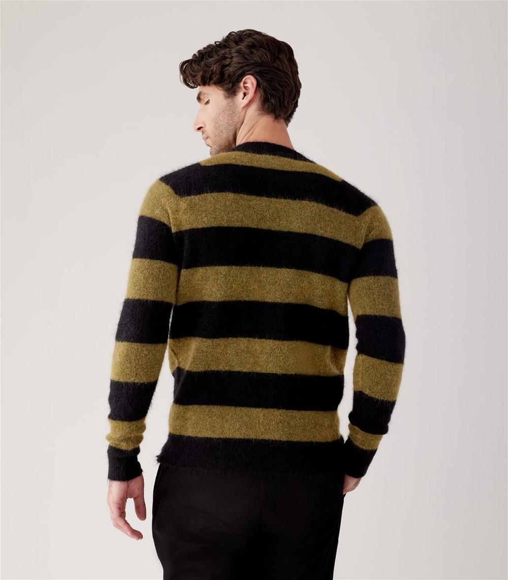 S.Moritz GIROCOLLO RIGHE MOHAIR