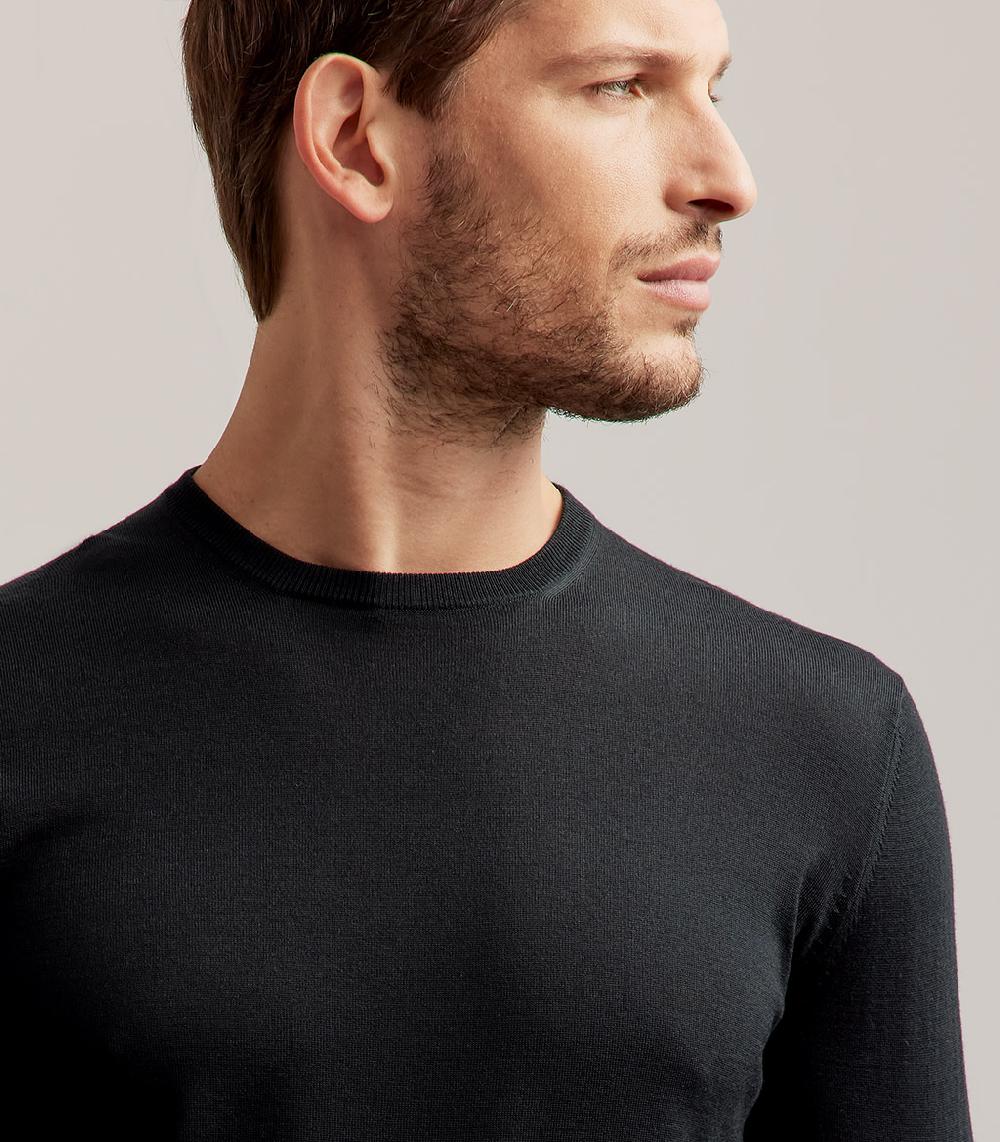 S.Moritz GIROCOLLO ROYAL MERINO - VERDE SCURO