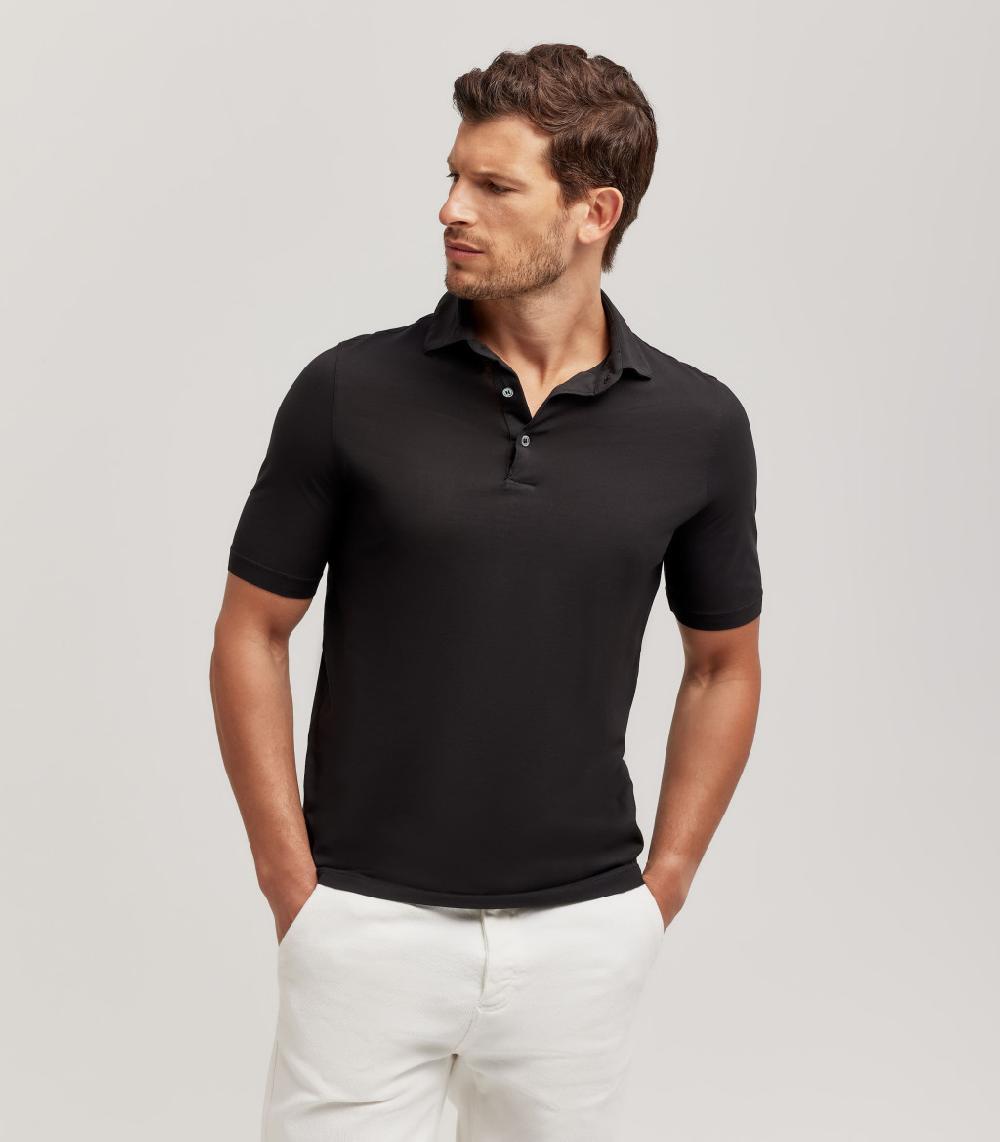 S.Moritz POLO BASICA - COTONE CREPE