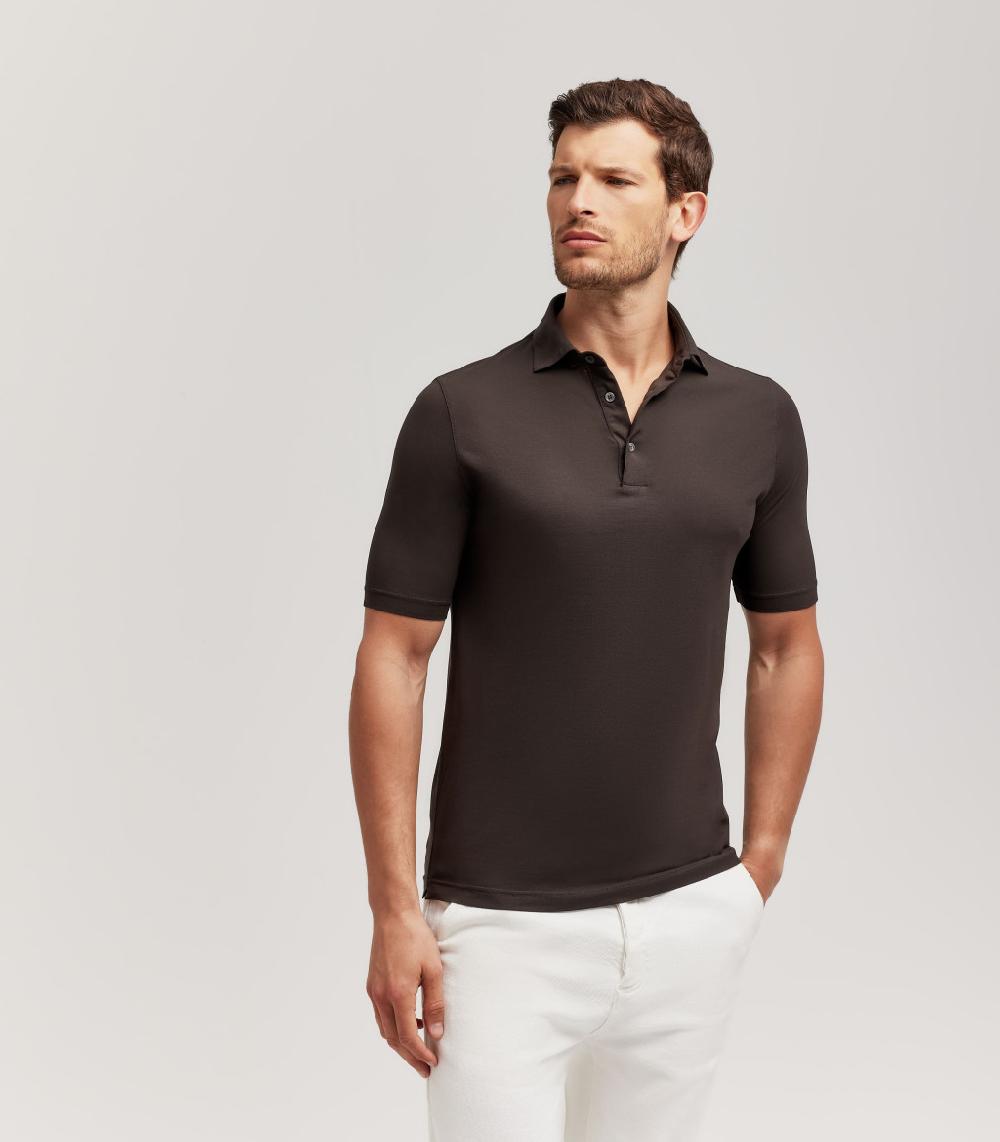 S.Moritz POLO BASICA - COTONE CREPE