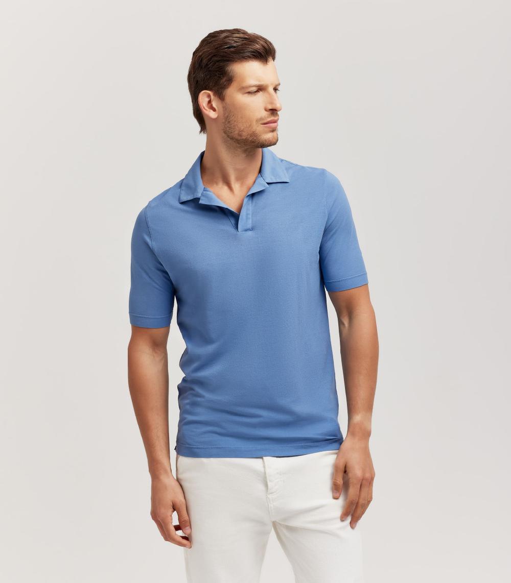 S.Moritz POLO SKIPPER - COTONE CREPE