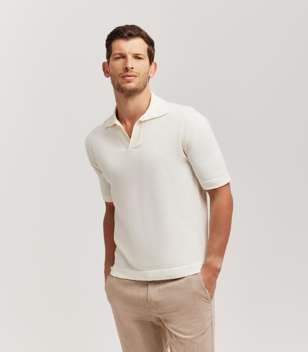 S.Moritz POLO SKIPPER - COTONE