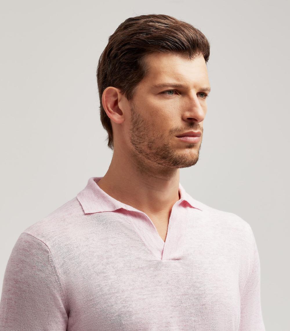 S.Moritz POLO SKIPPER - LINO COTONE