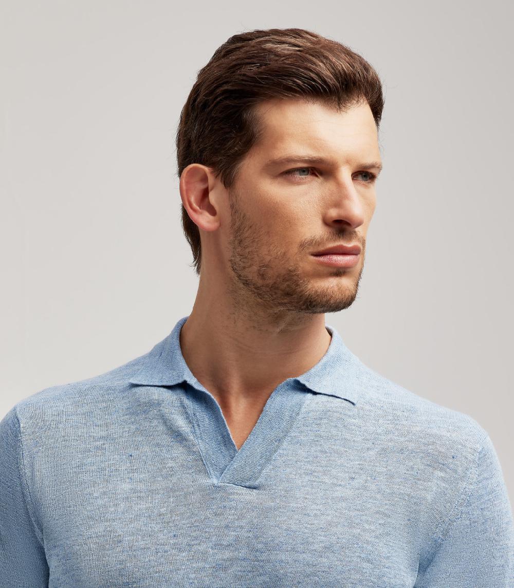 S.Moritz POLO SKIPPER - LINO COTONE