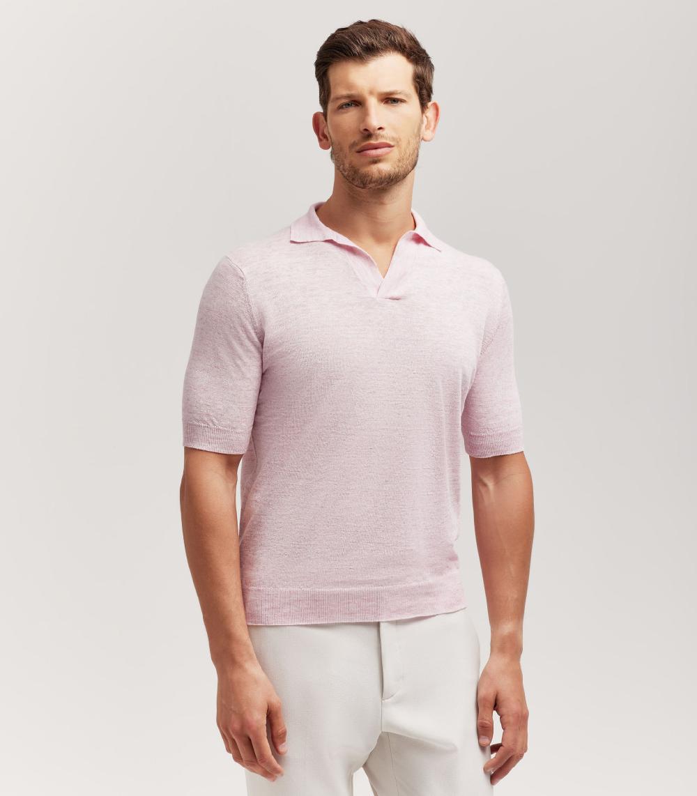 S.Moritz POLO SKIPPER - LINO COTONE