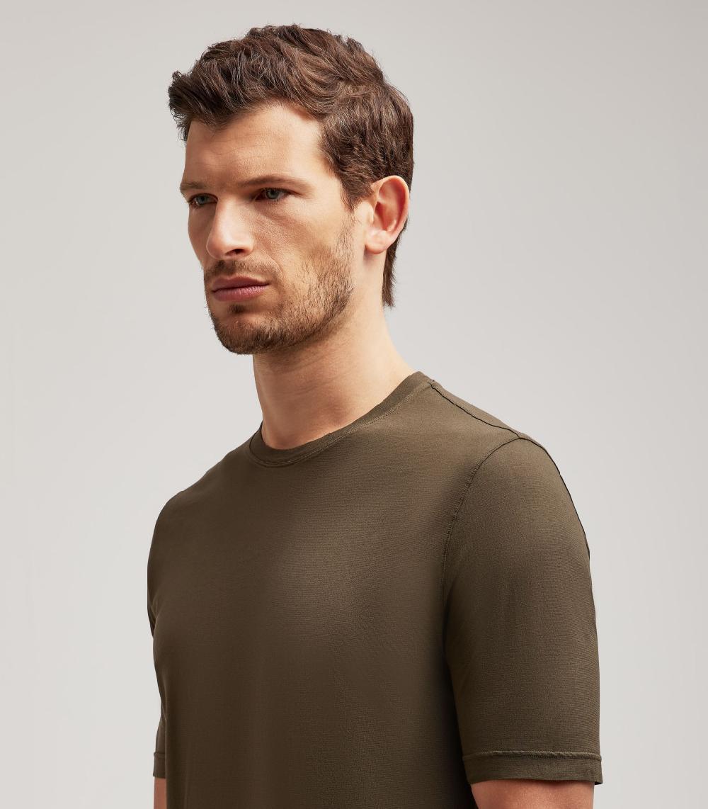 S.Moritz T-SHIRT - COTONE CREPE